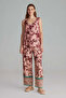 Patterned Athlete - Dried Rose - 2