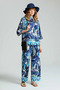 Patterned Shirt - Blue - 4