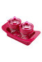 Venezia Set of 2 Glass Spice Shakers