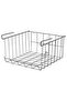 Kitchen Hangable Cabinet Organizer 31X30X18 cm Closet Hanger Wire Basket Steel - 2