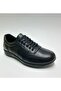 Bemsa Black Genuine Leather Anatomical Sole Laced Orthopedic Men's Shoes - Easy-Walk 524 - 3