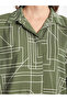Patterned Oversize Women's Shirt - LCW - 3