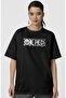 Oversize Manga One Piece Characters Back Printed Unisex T-Shirt - 3