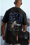 Unisex Sza Back Printed Oversize T-Shirt