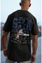 Unisex Sza Back Printed Oversize T-Shirt - 3