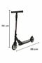 Quality Gray Children's Scooter Foldable 2 Wheels (8 Years Old and Above) Can Carry up to 100 - 2