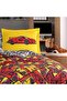 Cars Red - طقم غطاء لحاف فردي من Poplin Studio - 2