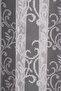 Ivy Pattern Knitted Plain Tulle Curtain, 550x260, Tight Pleat, 1/3 - 4