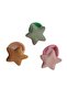Girl's Hair Clip Set of Three Elastic Hair Ties - 3