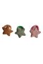 Girl's Hair Clip Set of Three Elastic Hair Ties - 4