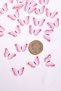 Butterflies 100-Piece Mini Stickers / Adhesive Pink Butterfly / Scrapbook, Gift, Planner Decoration - 2