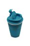 304 Stainless Steel Thermos Non-Slip Base Mug Double Layer Hand-Burning Thermos Gly - 549 Blue - 4