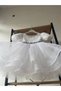 White Puffy Princess Evening Dress - 7