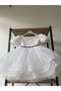 White Puffy Princess Evening Dress - 2