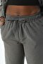 Women's Comfortable Fit Pants with Elastic Waist and Bol Pocket - 3