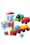 100 Pieces, Block Building Set for Train Garage - Home - Truck - Jeep and More - 2