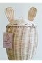 Rabbit Ear Basket, Rattan Organizer, Kids Room Decoration 35 Cm - 4