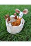 Wicker Bamboo Rattan Scooter Basket Bike Basket - Bookshelf Basket - 3