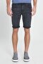 Men's Anthracite Slim Fit Slim Fit Cotton Stretchy 5 Pocket Denim Shorts - 2