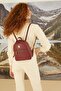 Floater Claret Red Women's Backpack 05PO22Y1541