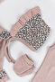 Leopard Patterned 8-Piece Baby Girl Hospital Discharge Baby Set - 4