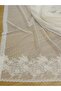 Skirt Patterned Lace Tulle Curtain, 600x260, Sparse Pleat, 1/2 - 5