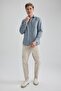 Regular Fit Cotton Long Sleeve Shirt A4648ax23au - 2