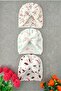 Baby Girl Colorful Patterned 3-Piece Cap Set Bandana Set (6-18 months) - 2