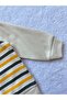 Baby boy friends printed sweatshirt & sweatpants 2-piece set - 4