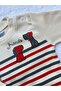 Baby boy friends printed sweatshirt & sweatpants 2-piece set - 2