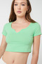 Basic Notch-Collar Boxy Tee - 2