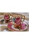 Crescent Porcelain Hand Painting Set of 2 Coffee Cups - 5