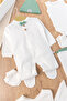 8-Piece Baby Boy Hospital Outlet Baby Set with Bow Tie - 2