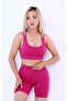 Sports Shorts Bustier Leggings Set - 3