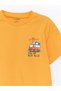 LCW baby Crew Neck Short Sleeve Printed T-shirt for Baby Boys - 3
