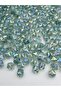 100Gr 10mm Janjanli Turquoise Cube, Cubic Model Acrylic Beads, Jewelry, Bag Beads (100Gr, ~180 Pieces)