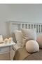 Teddy Top Decorative Pillow Cream
