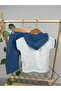 طقم أطفال من قماش الموسلين العضوي المزخرف بنقشة الكابوتشون - 8