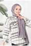 Amor Smoked Harem Scarfs Shawl - 3