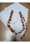 Handmade Crystal Drop Beaded Writing, Cheesecloth Yemeni, Scarf, 4 Edge-Embroidered - 2
