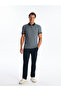 Polo Collar Short Sleeve Embroidered Men's T-Shirt (S4) - 2