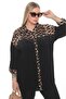 LEOPARD PATTERNED STONE SHIRT