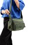 Crossbody Ultra Light Multi-Pocket Shoulder Bag Green (Model: 571-6g)