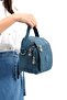 Crossbody Ultra Light Multi-Pocket Unisex Bag Blue (Model: 571-6K) - 3