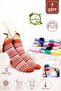 3 Pairs of Women's 100% Wool Thick Winter Warm Assorted Patterned Socks