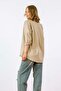 Kadın Oversize Nakışlı Uzun Basic Gömlek - 6