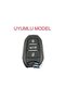Fiat Doblo 2023+ Key Protection Cover Grey/Gold Compatible with Keyless Start - 2