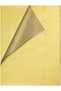 Pelur Paper 17 gr/m& 50*70 cm - Pack of 15 Gold Color
