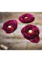 Italian Crapon Paper No:620 - Plum - Dusk Plum 180 Gr50x250 cm - 3