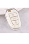 Peugeot 208/308/508 Rifter - Key Protection Case with Headlight Keys White/Chrome